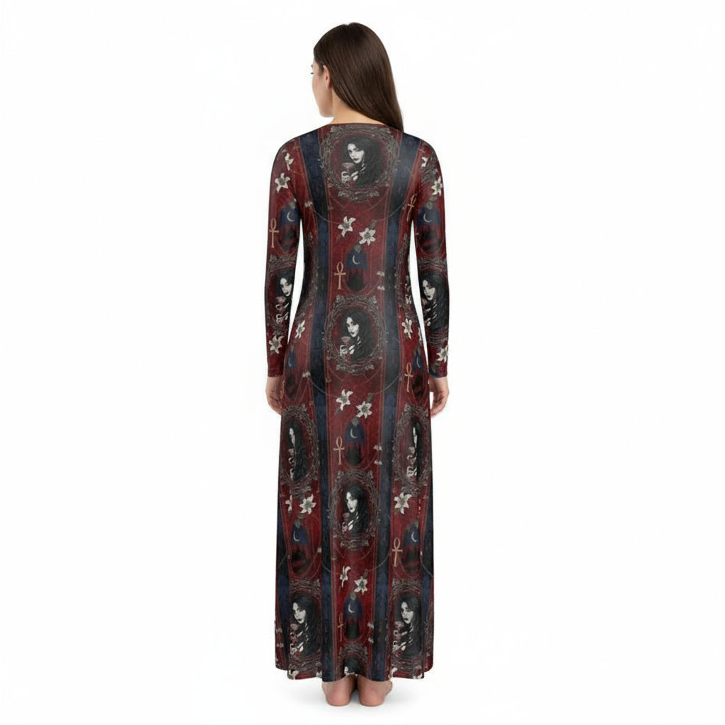 Moonlit Relic Maxi Cardigan By Wild Bloomstitch 2XS-2XL UK Sizes