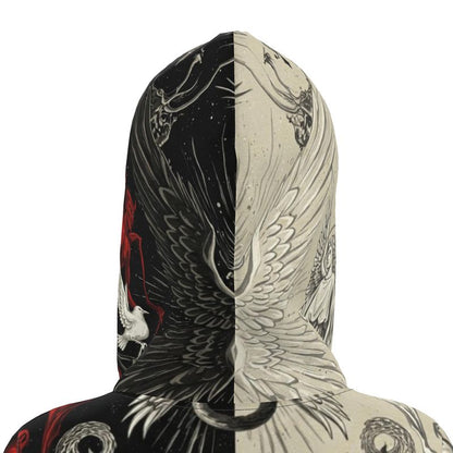 Divine Rift Hoodie Dress by Wild Bloomstitch 2XS-2XL UK Sizes