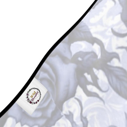 Midnight Bloom Halterneck Backless Dress by Wild Bloomstitch 2XS-2XL UK Sizes