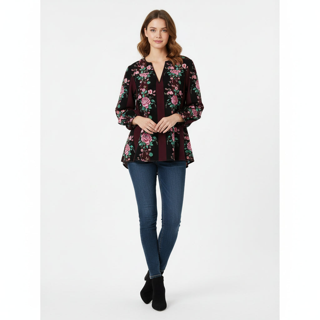 Rose Ritual Blouse by Wild Bloomstitch 2XS-7XL UK Sizes