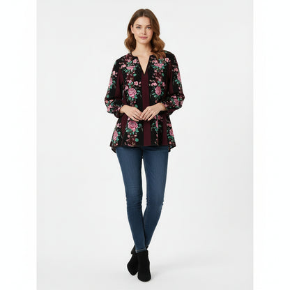 Rose Ritual Blouse by Wild Bloomstitch 2XS-7XL UK Sizes