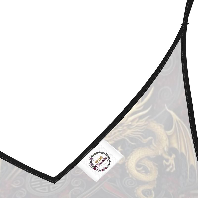 Golden Rebellion Maxi Slip Dress by Wild Bloomstitch 2XS-7XL UK Sizes