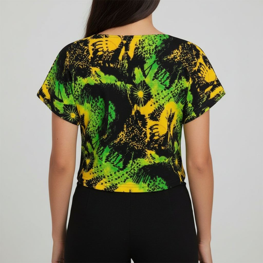 Sunflare Nomad Crop Top by Wild Bloomstitch 2XS-4XL UK Sizes