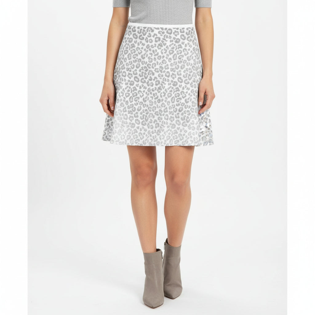 Leopard Luxe Flared Skirt by Wild Bloomstitch 2XS – 4XL UK Sizes