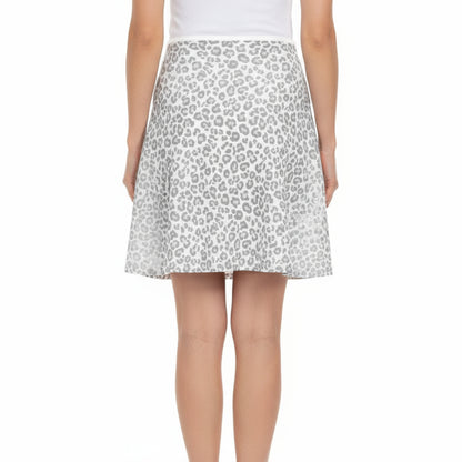 Leopard Luxe Flared Skirt by Wild Bloomstitch 2XS – 4XL UK Sizes