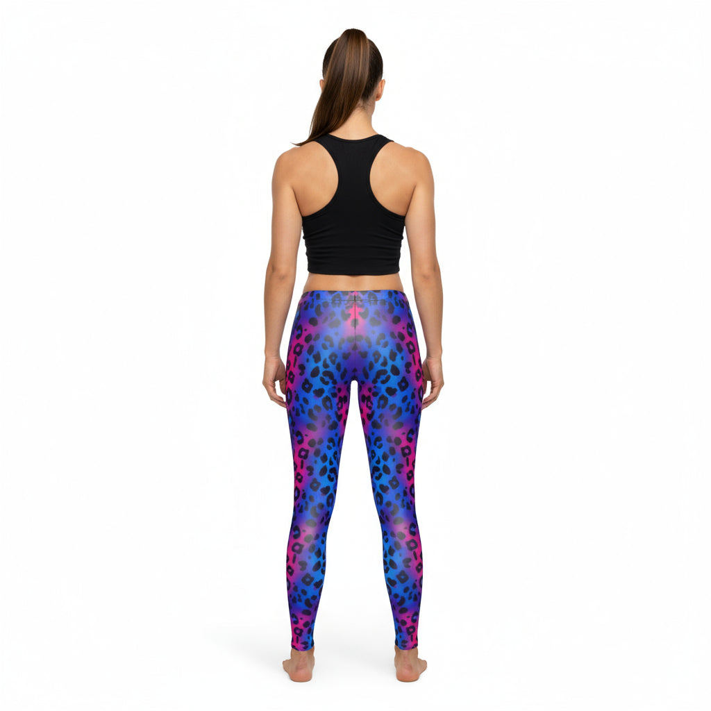 Electric Panther Leggings by Wild Bloomstitch XS-4XL