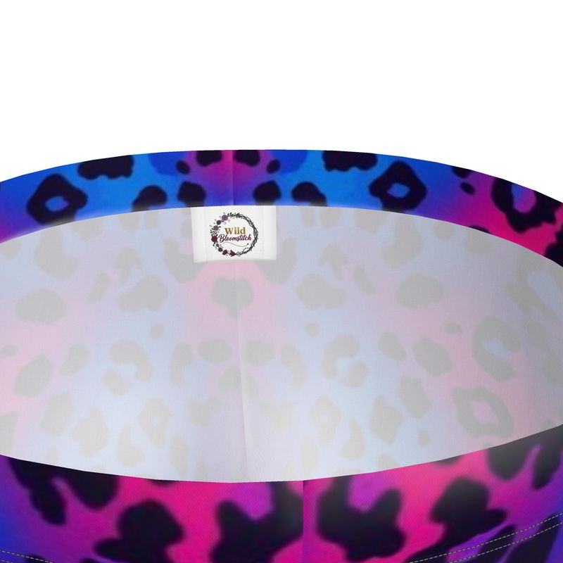 Electric Panther Leggings by Wild Bloomstitch XS-4XL