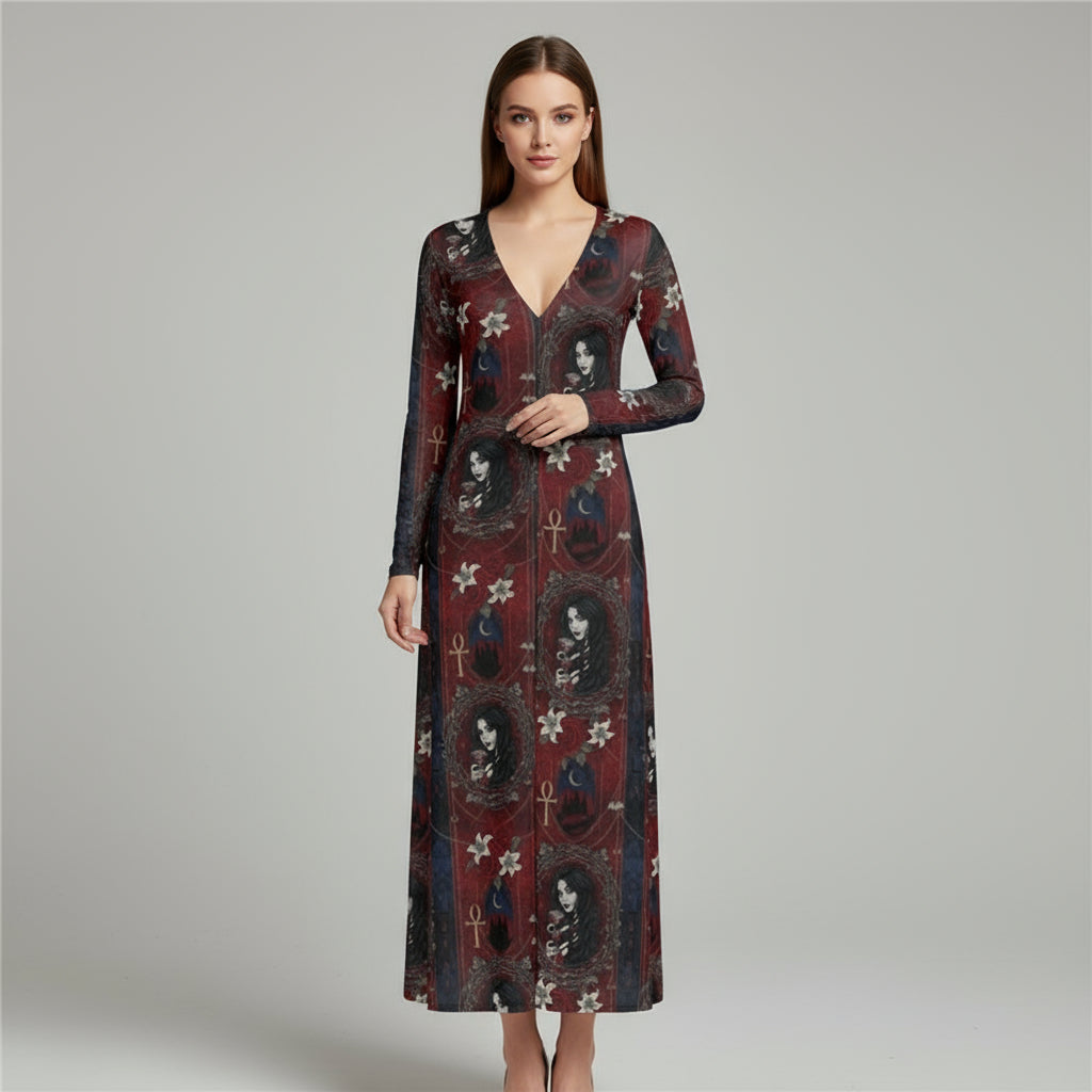 Moonlit Relic Maxi Cardigan By Wild Bloomstitch 2XS-2XL UK Sizes