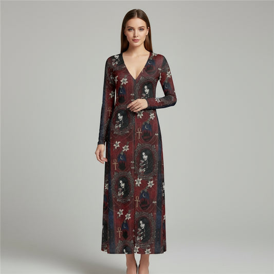 Moonlit Relic Maxi Cardigan By Wild Bloomstitch 2XS-2XL UK Sizes