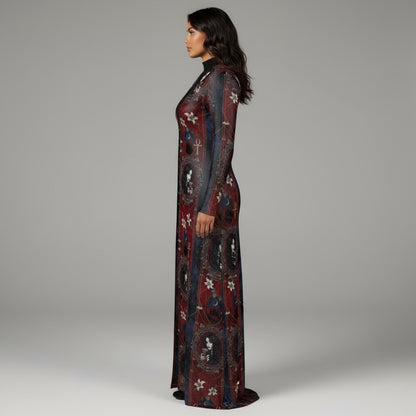 Moonlit Relic Maxi Cardigan By Wild Bloomstitch 2XS-2XL UK Sizes