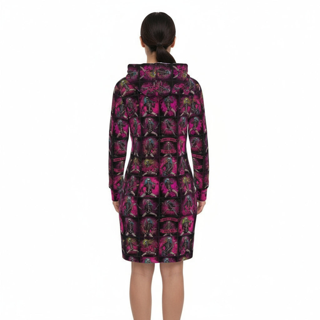 Wild Bloomstitch Born to Shred Hoodie Dress 2XS-2XL