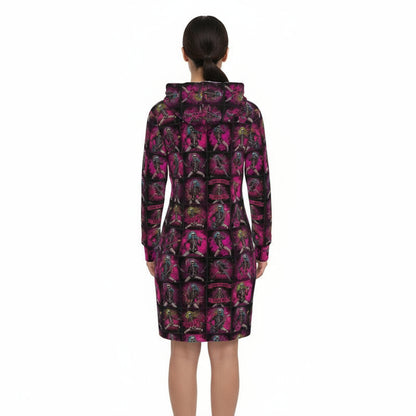 Wild Bloomstitch Born to Shred Hoodie Dress 2XS-2XL