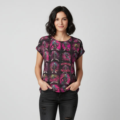 Crimson Prowl Leopard Print Cami Top 2XS-2XL UK Sizes