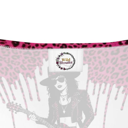 Rocking Worlds Crop Top by Wild Bloomstitch 2XS to 4XL UK Sizes